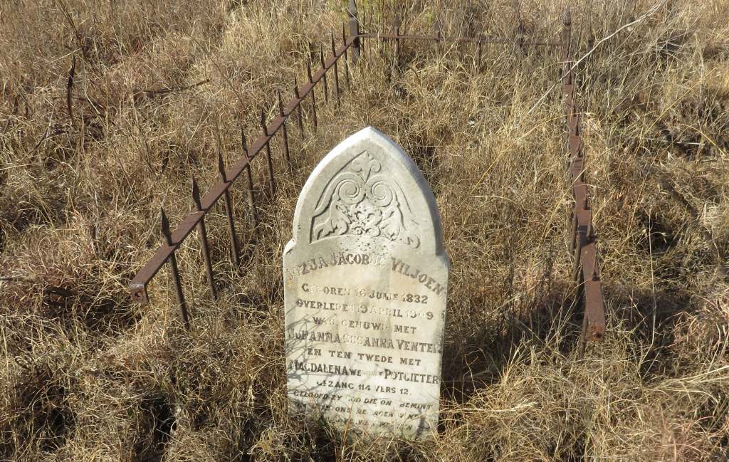 Viljoensdrift Josua Viljoen grave